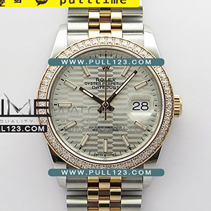 [무브선택] Rolex DateJust 36mm SS/RG 126231 BP 1:1 Best Edition - 롤렉스 데이져스트 오토매틱 베스트에디션