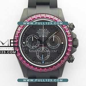 [7750 MOVE] Rolex Daytona T Crystals Bezel 904L DLC APS Best Edition - 롤렉스 데이토나 베스트에디션