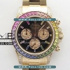 [7750 MOVE] Rolex Daytona 116595 Rainbow 904L RG APS Best Edition - 롤렉스 데이토나 베스트에디션