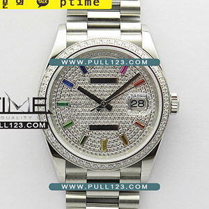 [2836 MOVE] Rolex DayDate 128238 36mm SS RA Best Edition - 로렉스 데이데이트 베스트에디션