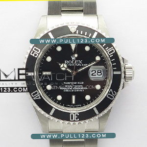 [3135 MOVE] Rolex Submariner 16610 LN Black 904L SS RA 1:1 Best Edition - 롤렉스 서브마리너 구형 베스트에디션