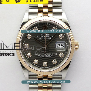 [3235 MOVE] Rolex DateJust 36mm 126231 Jubilee Bracelet 904L SS/RG VS 1:1 Best Edition - 롤렉스 데이져스트 오토매틱 쥬빌레 브레이슬릿 베스트에디션