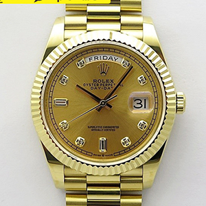 [2836 MOVE] Rolex DayDate 40mm 228238 904L YG APS 1:1 Best Edition - 로렉스 데이데이트 베스트에디션