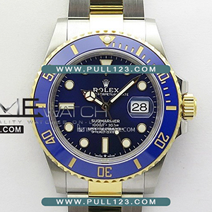 [3235 MOVE] Rolex Submariner 126613 LB 41mm YG/SS VS 1:1 Best Edition - 롤렉스 서브마리너 투톤 블루 베스트 에디션