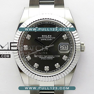 [3235 MOVE] Rolex DateJust 41mm 126334 Oyster Bracelet 904L SS AR+F 1:1Best Edition - 롤렉스 데이져스트 오토매틱 베스트에디션