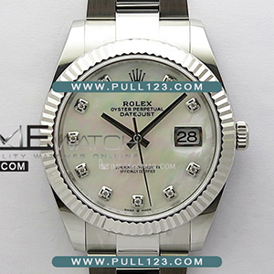 [3235 MOVE] Rolex DateJust 41mm 126334 Oyster Bracelet 904L SS AR+F 1:1Best Edition - 롤렉스 데이져스트 오토매틱 베스트에디션