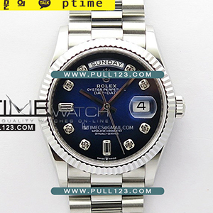 [3255 MOVE] Rolex DayDate 36mm 128239 SS APS 1:1 Best Edition - 로렉스 데이데이트 베스트에디션