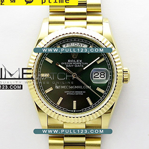 [3255 MOVE] Rolex DayDate 36mm 128238 YG APS 1:1 Best Edition - 로렉스 데이데이트 베스트에디션