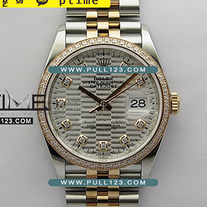 [3235 MOVE] Rolex DateJust 36mm 126281RBR Jubilee Bracelet 904L SS/RG VS 1:1Best Edition - 롤렉스 데이져스트 오토매틱 쥬빌레 브레이슬릿 텐포인트 베스트에디션