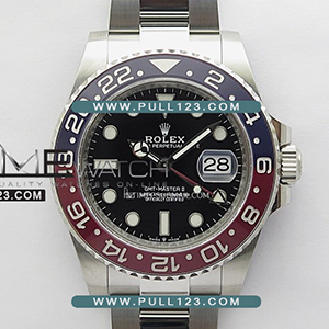 [3285 MOVE] Rolex GMT-Master II 126710 BLRO Blue/Red Oyster Bracelet 904L SS V3 Clean 1:1Best Edition MD - 롤렉스 지엠티 마스터 오이스터 베스트에디션