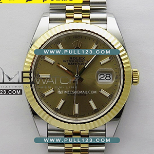 [3235 MOVE] Rolex DateJust 41mm 126333 Jubilee Bracelet 904L SS/YG AR+ V3 1:1Best Edition MD - 롤렉스 데이져스트 오토매틱 투톤콤비 쥬빌레 브레이슬릿 베스트에디션