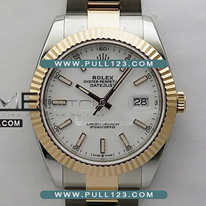 [3235 MOVE] Rolex DateJust 41mm 126331 Oyster Bracelet 904L SS/RG AR+ V3 1:1Best Edition MD - 롤렉스 데이져스트 오토매틱 투톤콤비 오이스터 브레이슬릿 베스트에디션