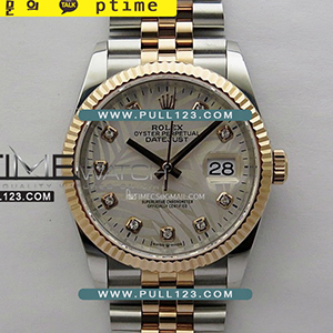 [무브선택] Rolex DateJust 36mm 126231 Jubilee Bracelet 904L SS/RG JD 1:1Best Edition - 롤렉스 데이져스트 오토매틱 쥬빌레 브레이슬릿 베스트에디션