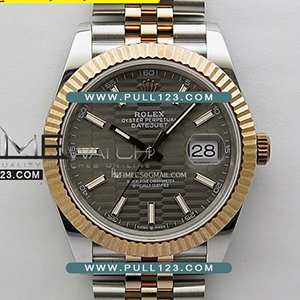 [무브선택] Rolex DateJust 41mm 126331 Jubilee Bracelet 904L SS/RG JD 1:1Best Edition - 롤렉스 데이져스트 오토매틱 쥬빌레 브레이슬릿 베스트에디션