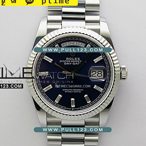 [무브먼트 선택] Rolex DayDate 36mm 128239 Gain Weight SS QF 1:1 Best Edition - 로렉스 데이데이트 베스트에디션