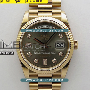 [무브먼트 선택] Rolex DayDate 36mm 128235 Gain Weight RG QF 1:1 Best Edition - 로렉스 데이데이트 베스트에디션