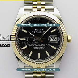 [3235 MOVE] Rolex DateJust 41mm 126333 Jubilee Bracelet Wrapped SS/YG 3E 1:1Best Edition - 롤렉스 데이져스트 오토매틱 쥬빌레 브레이슬릿 포금 베스트에디션