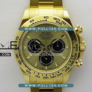 [4131 MOVE] Rolex Daytona 126509 YG Gain Weight VSF 1:1 Best Edition MD - 롤렉스 데이토나 옐로우 골드 레퍼런스 베스트에디션