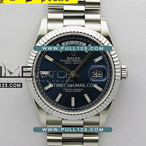 [2836 MOVE] Rolex DayDate 36mm 128239 904L SS Gain Weight KF 1:1 Best Edition - 로렉스 데이데이트 베스트에디션 무게추가버전