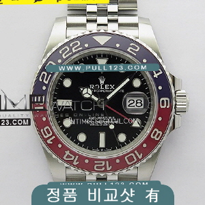 [3285 MOVE] Rolex GMT-Master II 126710 BLRO Blue/Red Jubilee Bracelet 904L SS V3 VSF 1:1Best Edition MD - 롤렉스 지엠티 마스터 이스터스틸  레퍼런스 쥬빌레 베스트에디션
