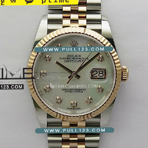 [3235 MOVE] Rolex DateJust 36mm 126231 Jubilee Bracelet 904L SS/RG AR+F 1:1Best Edition - 롤렉스 데이져스트 오토매틱 베스트에디션