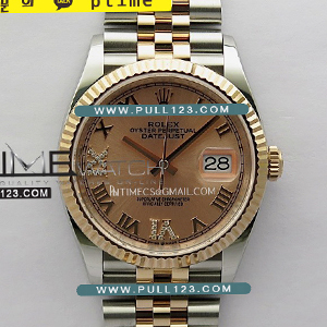 [3235 MOVE] Rolex DateJust 36mm 126231 Jubilee Bracelet 904L SS/RG AR+F 1:1Best Edition - 롤렉스 데이져스트 오토매틱 베스트에디션