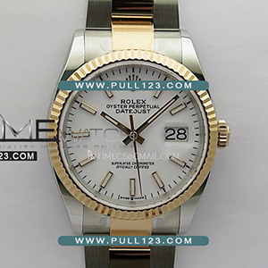 [3235 MOVE] Rolex DateJust 36mm 126231 Oyster Bracelet 904L SS/RG AR+F 1:1Best Edition - 롤렉스 데이져스트 오토매틱 오이스터 베스트에디션