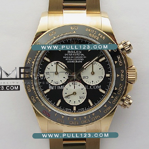 [4132 MOVE] Rolex Daytona 126528 RG Gain Weight Le Mans V9 QF 1:1 Best Edition - 롤렉스 데이토나 로즈골드 베스트에디션 무게추가버전