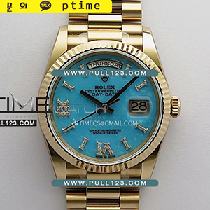 [2836 MOVE] Rolex DayDate 128235 36mm RG QHF Best Edition - 로렉스 데이데이트 베스트에디션