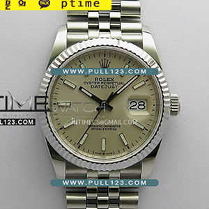 [3235 MOVE] Rolex DateJust 36mm 126234 Jubilee Bracelet 904L SS V2 QF 1:1Best Edition - 롤렉스 데이져스트 쥬빌레 오토매틱 베스트에디션