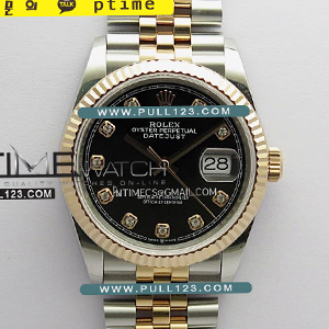 [3235 MOVE] Rolex DateJust 36mm 126231 Jubilee Bracelet 904L SS/RG V2 QF 1:1Best Edition - 롤렉스 데이져스트 텐포인트 쥬빌레 오토매틱 베스트에디션