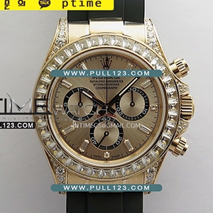 [4131 MOVE] Rolex Daytona 126595 RG Gain Weight QF 1:1 Best Edition - 롤렉스 데이토나 베스트에디션