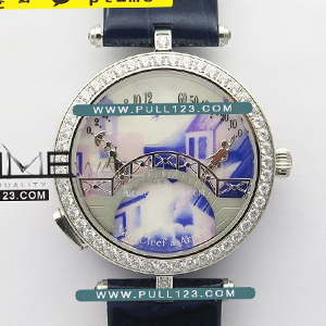 [RONDA QUARTZ] VanCleef & Arpels Lady Pont des Amoureux 38mm SS 5G Best Edition - 반클리프 앤 아펠 레이디 아펠 퐁 데 자모르 베스트에디션